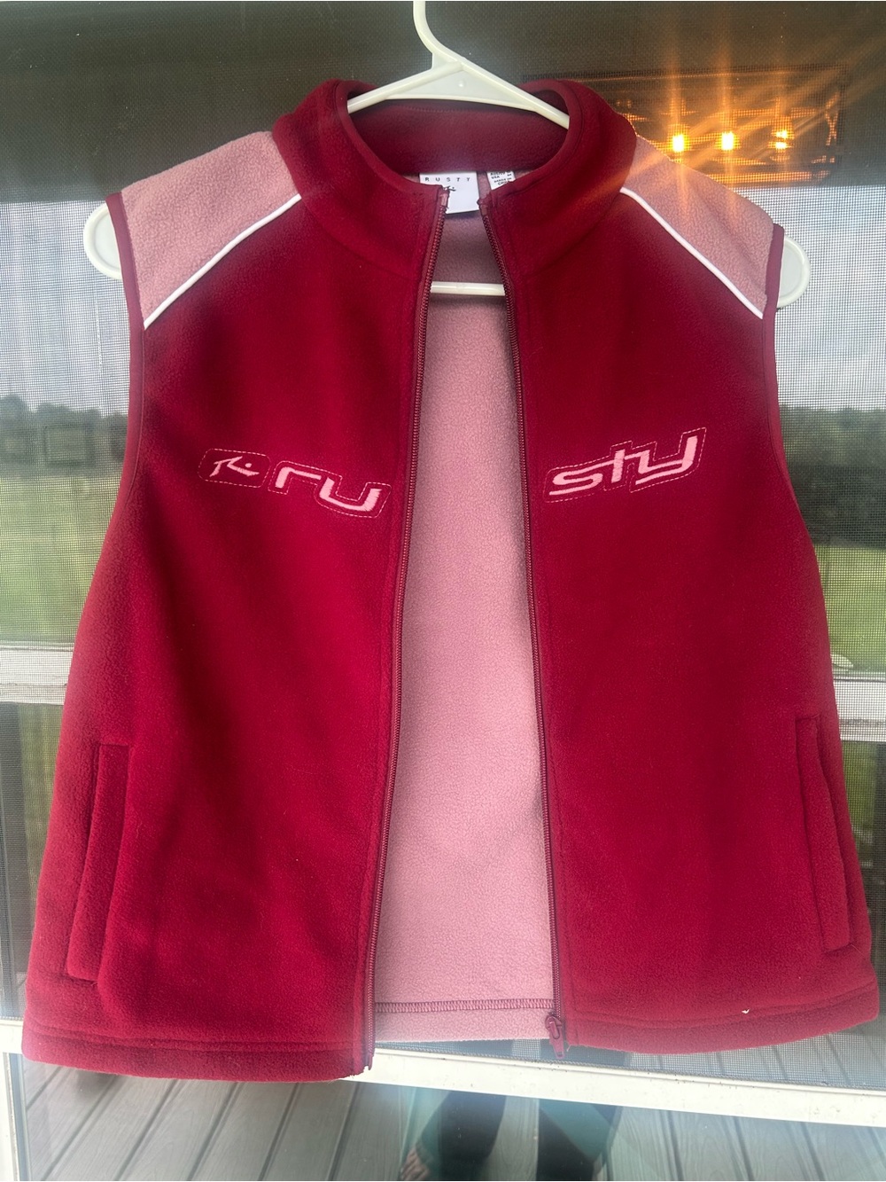 Rusty Women's Mr. Cool Polar Fleece Vest